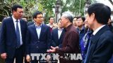 Phó Thủ tướng Vũ Đức Đam kiểm tra công tác chuẩn bị lễ hội đền Trần tại Nam Định