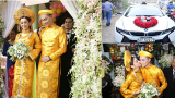 Lễ Vu quy Lâm Khánh Chi: Quà cưới vàng ròng, Chú rể Nam Định rước dâu bằng xe sang 7 tỷ đồng