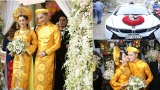 Lễ Vu quy Lâm Khánh Chi: Quà cưới vàng ròng, Chú rể Nam Định rước dâu bằng xe sang 7 tỷ đồng