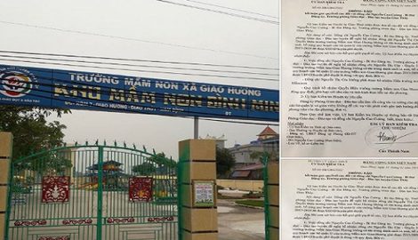 BỔ NHIỆM CÁN BỘ “TÍN NHIỆM THẤP”: UBKT HUYỆN GIAO THỦY KHẲNG ĐỊNH “ĐÚNG QUY TRÌNH”