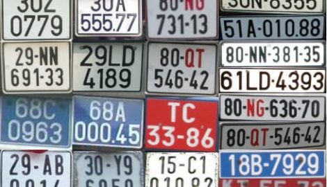 Dễ dàng nhớ biển số xe của các tỉnh thành Việt Nam bằng… thơ lục bát