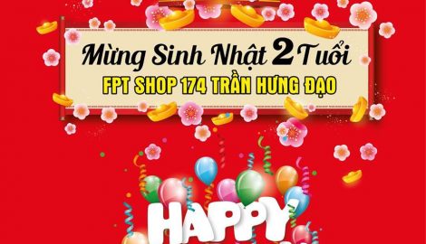 FPT shop Nam Định mừng sinh nhật 2 Tuổi