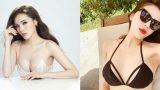 Khoe body nuột nà với áo tắm, Kỳ Duyên lộ ngực trồi sụt bất thường