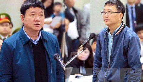 Ông Đinh La Thăng và Trịnh Xuân Thanh sắp hầu toà với cáo buộc gây thiệt hại 543 tỉ đồng