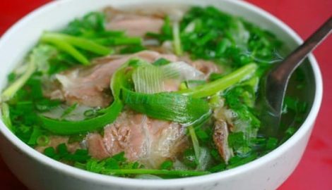 Nam Định có món phở bò – Tinh hoa ẩm thực của người Thành Nam