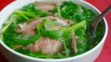 Nam Định có món phở bò – Tinh hoa ẩm thực của người Thành Nam