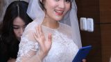 Quán quân Vietnam Idol Nhật Thủy lộ bụng bầu trong ngày cưới