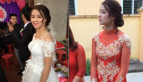 Ngày cưới của chàng trai Nam Định và cô dâu khuyết tật phúc hậu, xinh như mộng