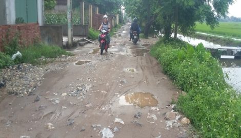 Trực Chính – Trực Ninh: Ngán ngẩm mỗi khi đi qua ‘con đường đau khổ