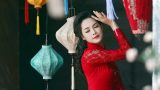 Nam Định: “Hot girl dao kéo” lúng liếng trong 6 tà áo dài rực rỡ