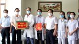 Đoàn công tác Đại học Điều dưỡng Nam Định hoàn thành nhiệm vụ hỗ trợ phòng, chống dịch