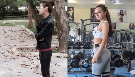 Nam Định: Cô gái từ vòng ba lép xẹp đã căng mẩy lên 93cm sau 3 tháng miệt mài tập luyện