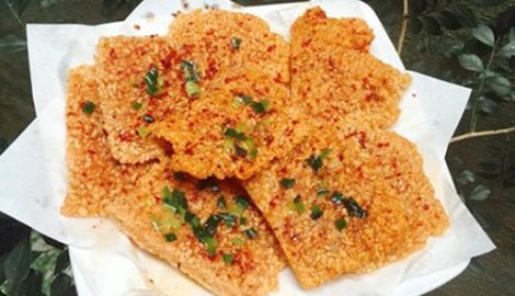 Nam Định: Làm cơm cháy ngon từ xôi nếp thừa