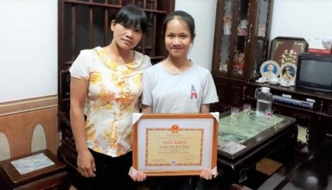 Nữ sinh có kết quả thi cao nhất Nam Định với hai điểm 10 tuyệt đối