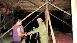 Biển Quất Lâm hứng chịu bão cấp 9 đổ bộ