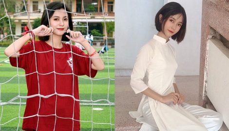 Nữ sinh Nam Định được báo Trung gọi là “cực phẩm hot girl”