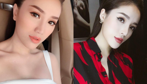 HH Kỳ Duyên lại trở nên giống đến khó phân biệt với loạt mỹ nhân showbiz