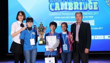Quán quân Cambridge Primary & Junior Achievers 2017