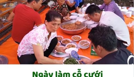 Xem cảnh làm cỗ cưới ở Nam Định, dân tình rần rần than ‘nhớ quê’