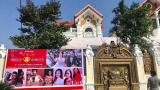 Nam Định: Đám cưới có cả banner liệt kê ca sĩ hát khiến người đi đường cứ ngỡ là show âm nhạc