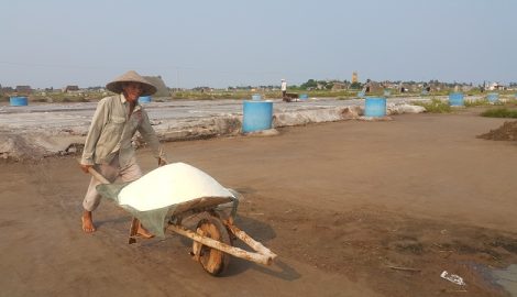 Nam Định: Khổ, diêm dân mưu sinh dưới chảo lửa, kiếm 50.000đ/ngày