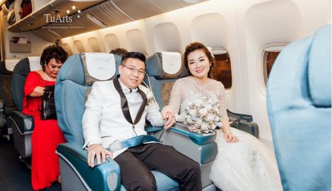Chị cô dâu trong đám cưới ‘khủng’ 100 cây vàng ở Nam Định từng rước dâu bằng máy bay