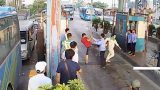 Tài xế đánh nhân viên trạm Tân Đệ vì cho rằng bị ‘thu phí oan’