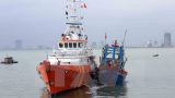 Cứu nạn thành công 6 ngư dân Nam Định gặp nạn trên biển