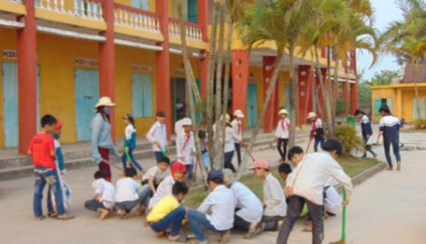 Xây trường hạnh phúc trong lòng xứ đạo