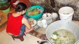 Khiếp đảm với chồng bát đũa trong 6 ngày Tết về nhà chồng