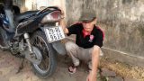 Nam thanh niên đi xe SH không biển số mang ma túy bị Cảnh sát 141 phát hiện