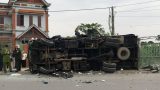 Nam Định: Hai xe tải đấu đầu cực mạnh, một tài xế tử vong tại chỗ