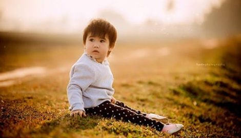 Cô bé 3 tuổi cực đáng yêu qua ống kính của bố
