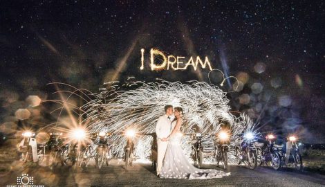Đám cưới cực độc với đoàn xe Dream II Giao Thủy Nam Định