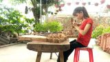 Nam Định : Cô gái bị cưa một chân vươn lên từ nghịch cảnh
