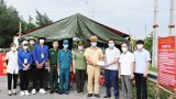 Nam Định : Hỗ trợ các chốt kiểm soát phòng chống dịch Covid-19 trên địa bàn huyện