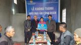 Nam Định: Trao tiền hỗ trợ xây mới nhà ở “Mái ấm Công đoàn