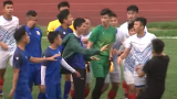 Đá tập, cầu thủ Nam Định và Phú Thọ liên tục xô xát