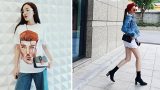 Trang phục denim phủ sóng street style của mỹ nhân Việt tuần qua