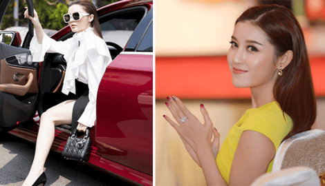Cuộc đua hàng xa xỉ: Kỳ Duyên lái xế hộp 2 tỷ, Huyền My đeo nhẫn 1 tỷ