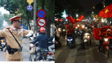 Gặp anh CSGT gây sốt với clip “vừa phân luồng vừa đập tay mọi người” để ăn mừng chiến thắng của U23 Việt Nam