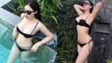 Kỳ Duyên quyến rũ với váy thân bồng, giày 50 triệu đồng