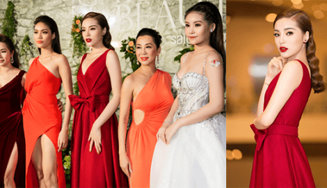 Hoa hậu Kỳ Duyên tái ngộ MC Kỳ Duyên tại Sài Gòn
