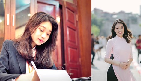 Học đại học 3,5 năm, cô gái xinh đẹp trở thành thủ khoa trường Kinh tế Quốc dân