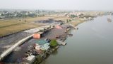 Ô nhiễm môi trường từ các điểm tập kết than trái phép tại Nam Định