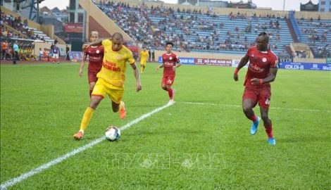 V.League 2019: Dược Nam Hà Nam Định chia điểm với TP Hồ Chí Minh