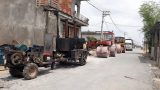 Công an vào cuộc vụ con đường 7 tỷ ở Nam Định dùng tay cậy được đá lên