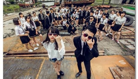 Nam Định: Bộ ảnh kỷ yếu “Bụi đời Chợ Lớn” “náo loạn” facebook