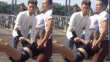Cùng bạn tổ chức sinh nhật trên cầu lúc nửa đêm: Cô gái bất ngờ nhảy xuống sông tự tử