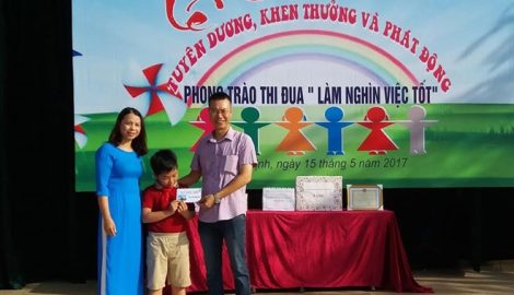 Học sinh lớp 4 tại Nam Định trả lại 50 triệu đồng nhặt được